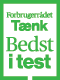 Bedst i test - Forbrugerrådet Tænk Penge Bedst i test - Forbrugerrådet Tænk Penge