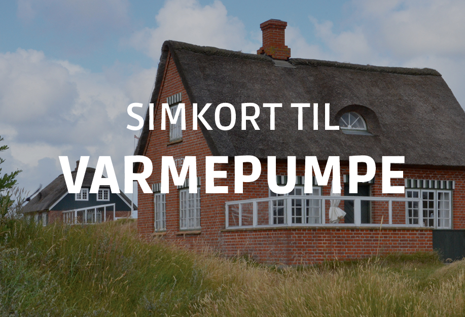 Simkort til varmepumpe