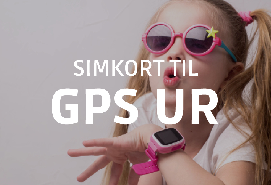 Simkort til GPS ur