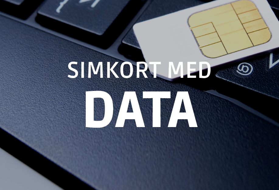 Simkort til data