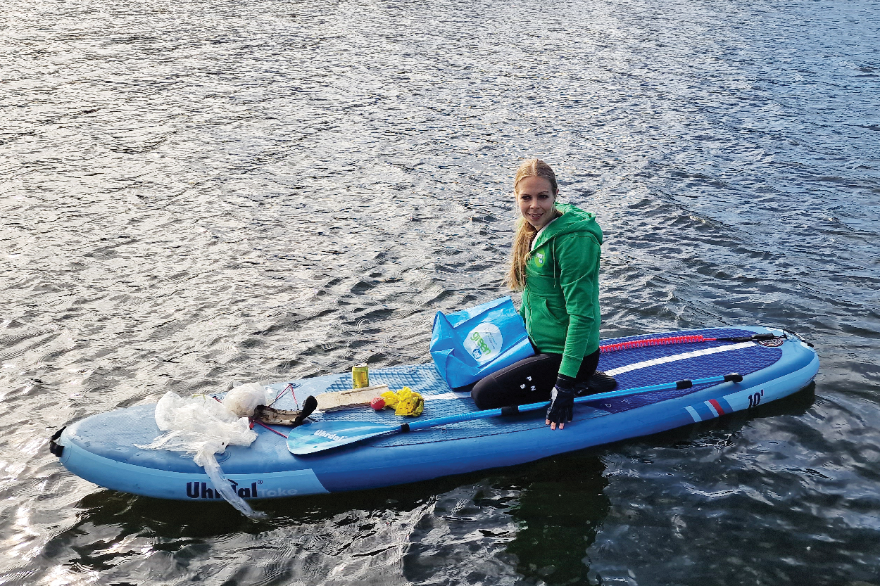 Strandrens på Gudenåen